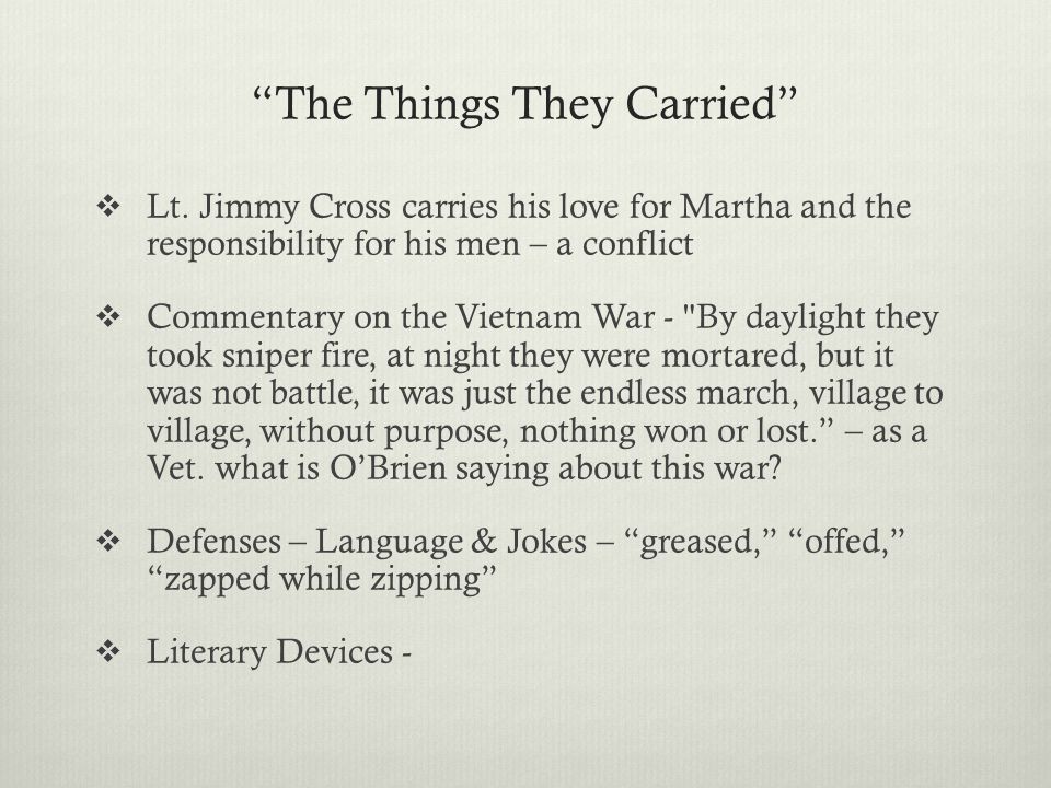 the things they carried chapter 1 quotes